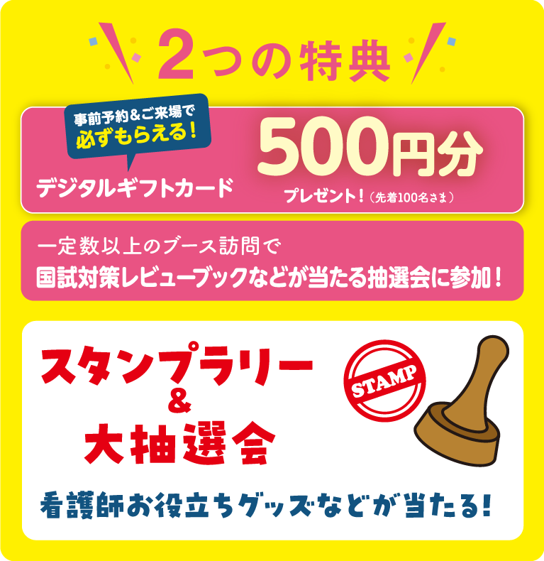 2つの特典
