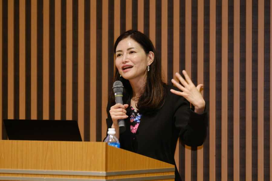 山口真由氏講演会の様子
